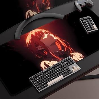 Amazon | チェンソーマン マウスパッド 大型 防水 マキマ レゼ